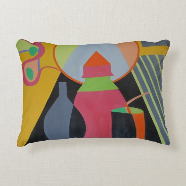 Beautiful and Vibrant Colors! Accent Pillow (Front)