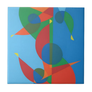 Beautiful and Vibrant Colors! Ceramic Tile