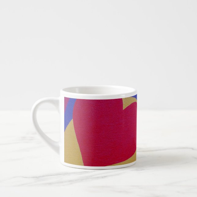 Beautiful and Vibrant Colors! Espresso Mug (Left)