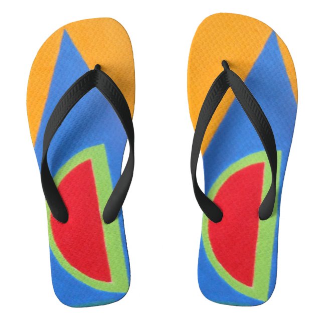 Beautiful and Vibrant Colors! Flip Flops (Footbed)
