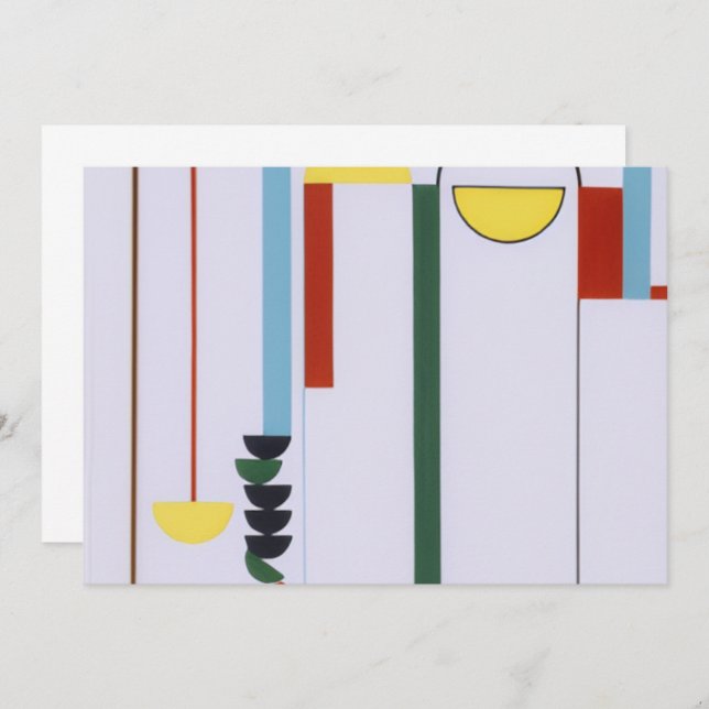 Beautiful and Vibrant Colors! Invitation (Front/Back)