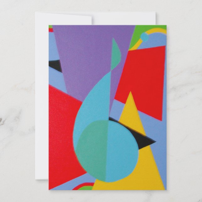 Beautiful and Vibrant Colors! Invitation (Front)