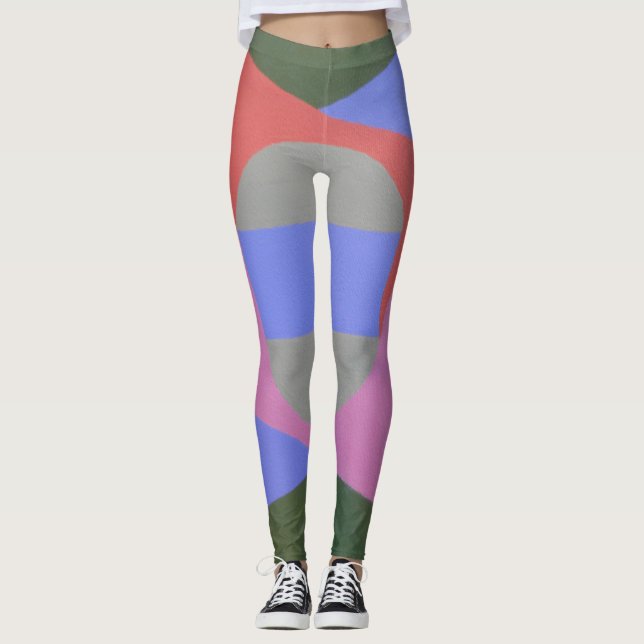 Beautiful and Vibrant Colors! Leggings (Front)