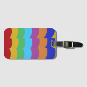 Beautiful and Vibrant Colors! Luggage Tag