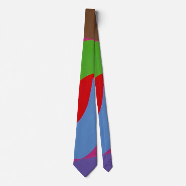 Beautiful and Vibrant Colors! Neck Tie (Front)