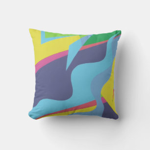 Beautiful and Vibrant Colors! Throw Pillow