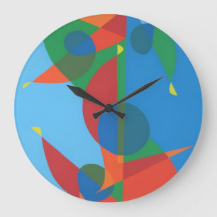 Beautiful and Vibrant Colors! Wall Clock