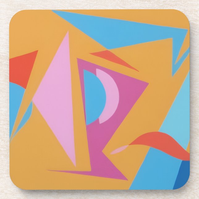 Beautiful and Vibrant Colours! Coaster (Front)