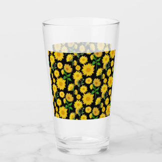 Beautiful and Vibrant Sunflower Glass