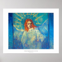 Beautiful Angel art glorious painting by Van Gogh