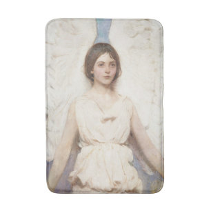 Beautiful Angel (by Abbott Handerson Thayer) Bath Mat