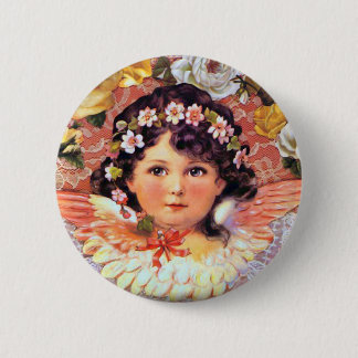 Beautiful Angel Child 6 Cm Round Badge