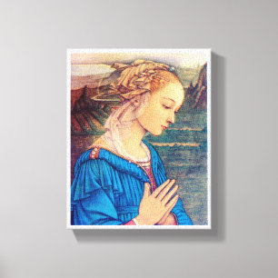 Beautiful Angel of Adoration Canvas Print
