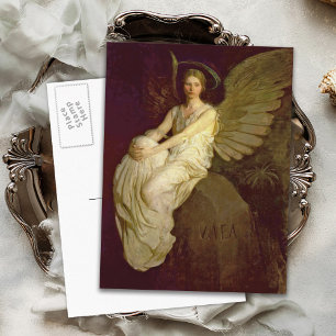 Beautiful Angel Vintage Postcard