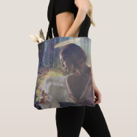 Beautiful Angel with Fairy Fantasy Art