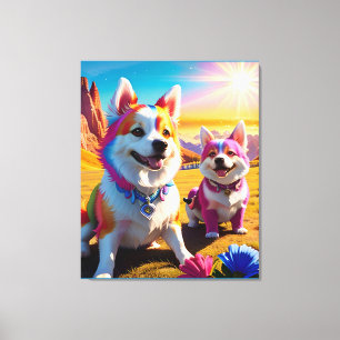 Beautiful Animal Four Canvas Print