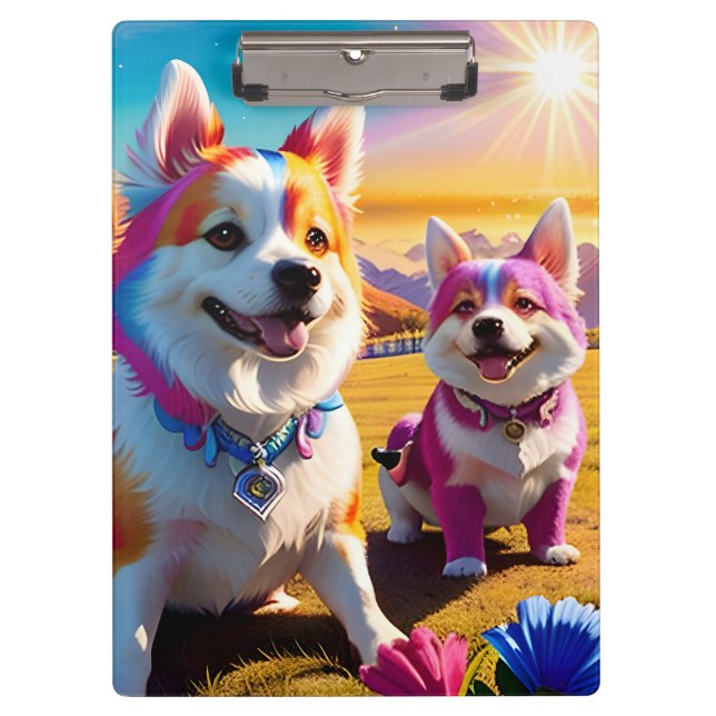 Beautiful Animal Four Clipboard (Front)