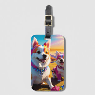 Beautiful Animal Four Luggage Tag