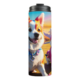 Beautiful Animal Four Thermal Tumbler