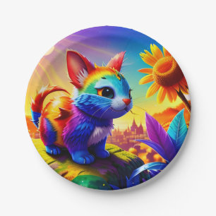 Beautiful Animal Three Paper Plate