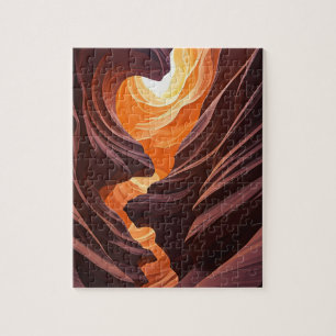 Beautiful Antelope Canyon Navajo Nation Jigsaw Puzzle