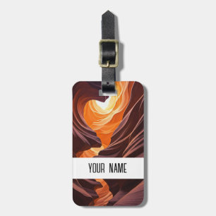 Beautiful Antelope Canyon Navajo Nation Luggage Tag