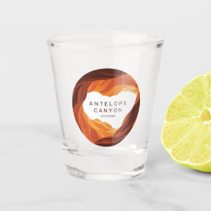 Beautiful Antelope Canyon Navajo Nation Shot Glass