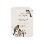 Beautiful Antique Birdie Invitation Suite