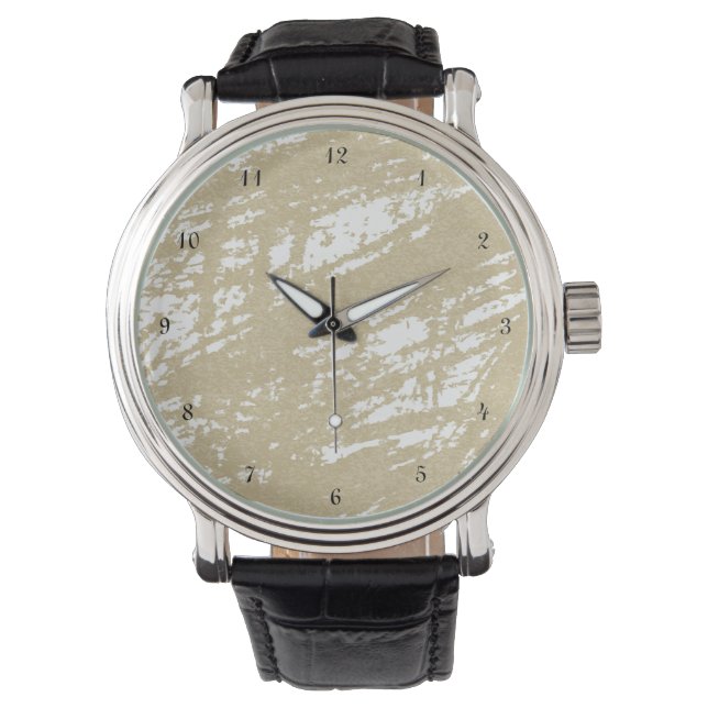 Beautiful Antique Distressed Face Wrist Watch (Front)