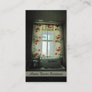 Beautiful Antique Kitchen Window Business Card