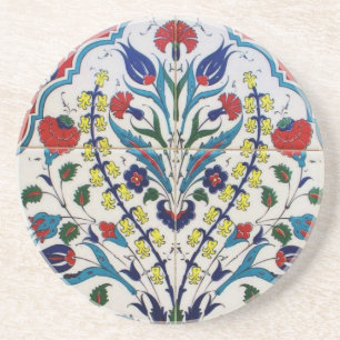 Beautiful Antque Vintage Ottoman tile Coaster