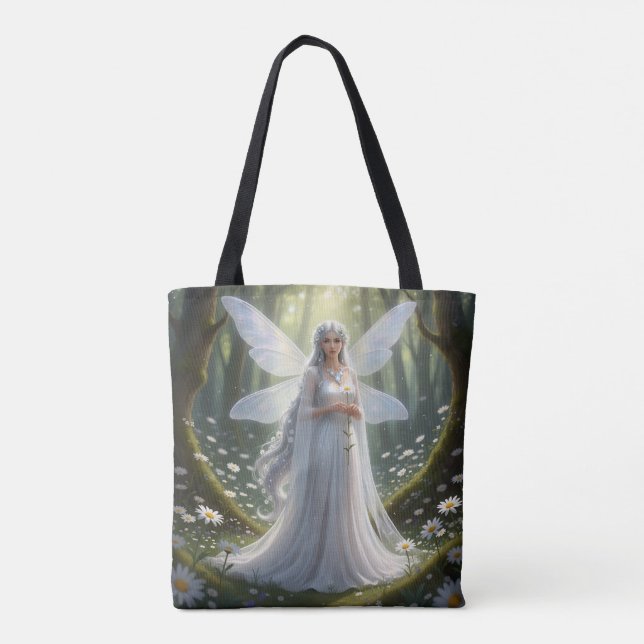 Beautiful April Diamond Fairy Tote Bag (Back)