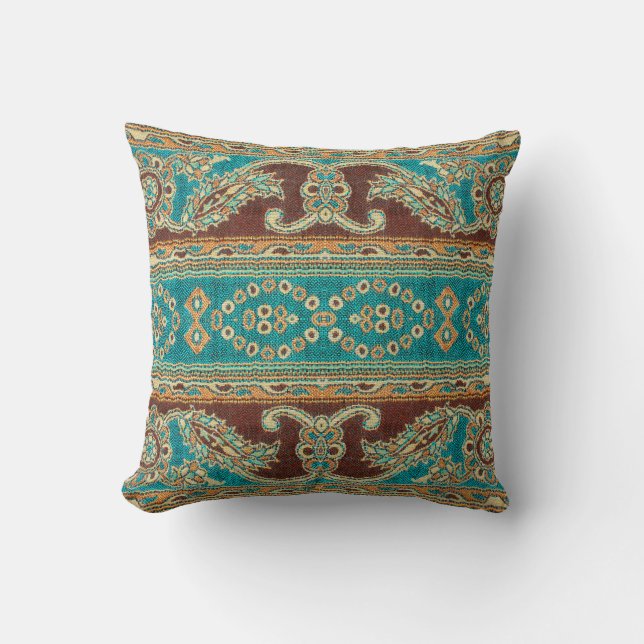 Beautiful, arab, arabic, arabian, arabesque fabric cushion (Front)