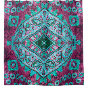 Beautiful, arab, arabic, arabian, arabesque fabric shower curtain