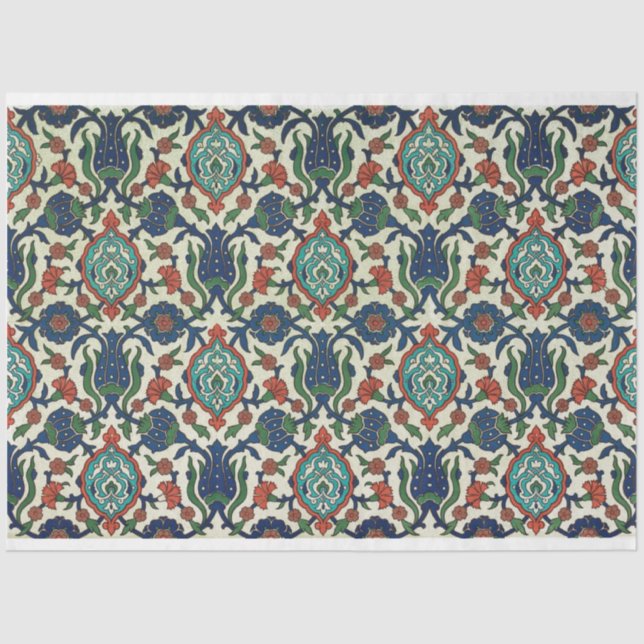 Beautiful Arabic style design decoupage tissue Paper (Front)