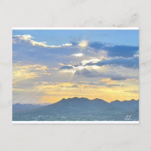 Beautiful Arizona Sunset Postcard
