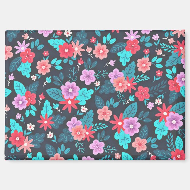 Beautiful Arrangement Ditsy Floral Pattern-56576 Magnet (Front)