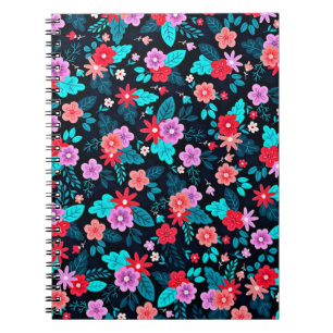 Beautiful Arrangement Ditsy Floral Pattern-56576 Notebook