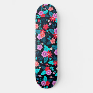 Beautiful Arrangement Ditsy Floral Pattern-56576 Skateboard
