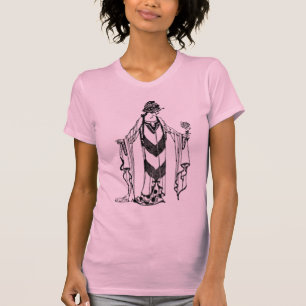 Beautiful Art Deco Lady shirt