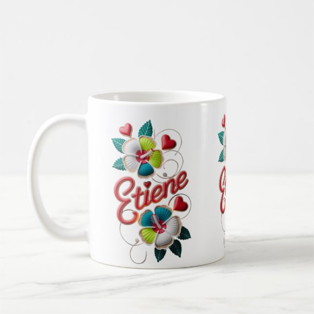 beautiful artwork: coffee mug (Left)