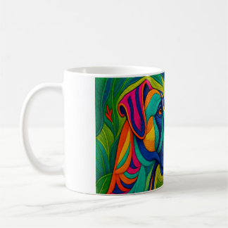 Beautiful Artwork of a Majestic Great Dane Coffee Mug