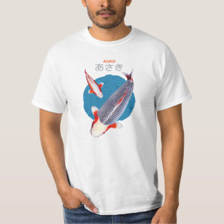 Beautiful Asagi Koi Fish T-Shirt – Elegant