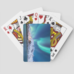 Beautiful Aurora Borealis Playing Cards