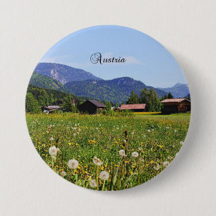 Beautiful Austria  7.5 Cm Round Badge