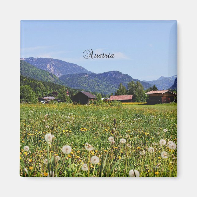 Beautiful Austria Magnet (Front)