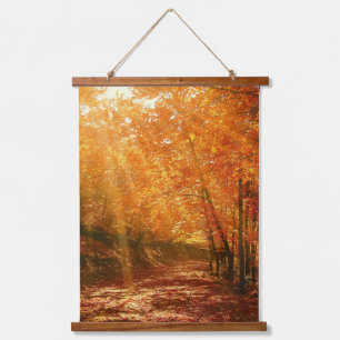 Beautiful autumn hanging tapestry