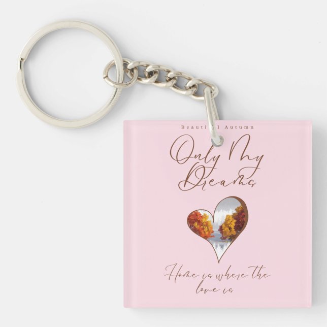 Beautiful Autumn  Key Ring (Front)