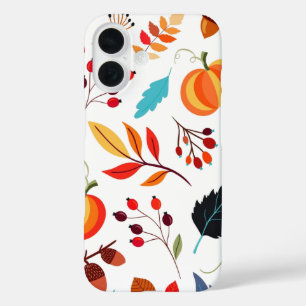 Beautiful Autumn Pattern iPhone 16 Case