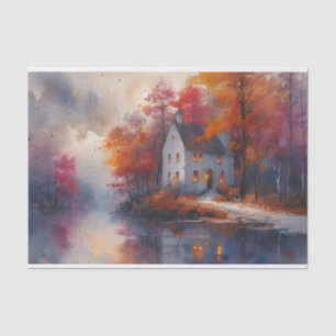 Beautiful Autumn Scene Tissue Paper